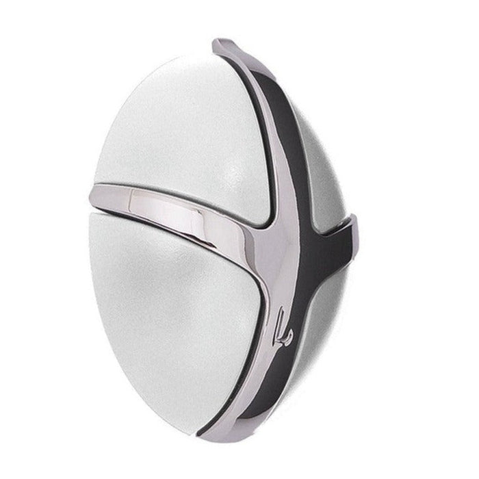 Kapstok TICK Wit Chroom 7.5x3.5x9.5cm Spinder Design-Kapstokken-Spinder