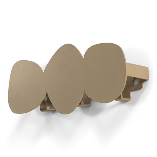 Kapstok TUMULO small Champagne 35x8x14.5cm Spinder Design-Kapstokken-Spinder