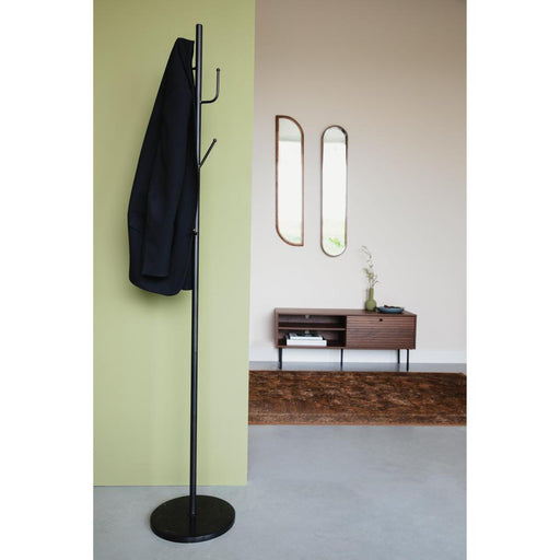 Kapstok Twiggy Metaal Zwart Ø29x170 cm-Kapstokken-Creating Home