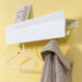 Kapstok VIGILO 80 Wit 77x10x16cm Spinder Design-Kapstokken-Spinder