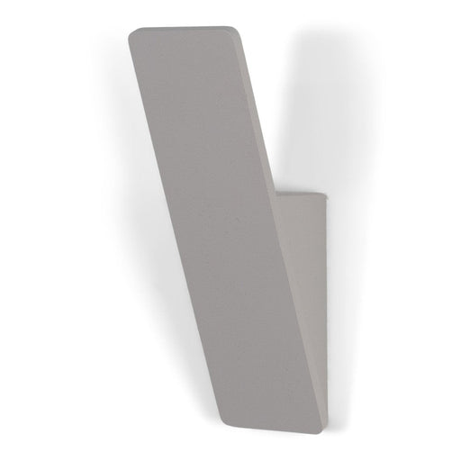 Kapstok Wandhaak ANGLE 1 Staal Silky Taupe 5x7.2x17cm Spinder-Kapstokken-Spinder
