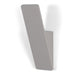 Kapstok Wandhaak ANGLE 1 Staal Silky Taupe 5x7.2x17cm Spinder-Kapstokken-Spinder