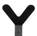 Kapstok Wandhaak FRONDO Hook Staal Zwart 16x8.5x37.5cm Spinder-Kapstokken-Spinder