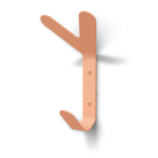 Kapstok Wandhaak FRONDO Staal Clay Terra 16x8.5x37.5cm Spinder-Kapstokken-Spinder