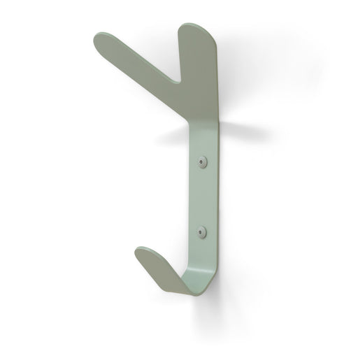 Kapstok Wandhaak FRONDO Staal Dusty Green 16x8.5x37.5cm Spinder-Kapstokken-Spinder