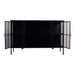 Kast Cave Zwart 41x140 cm-PTMD