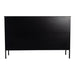 Kast Cave Zwart 41x140 cm-PTMD