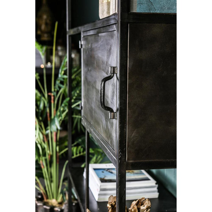 Kast Duana Zwart-Wanddecoratie-PTMD