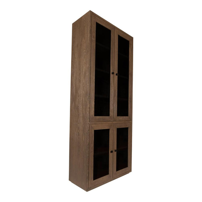 Kast Eiken Bruin 40x90 cm-Wanddecoratie-PTMD