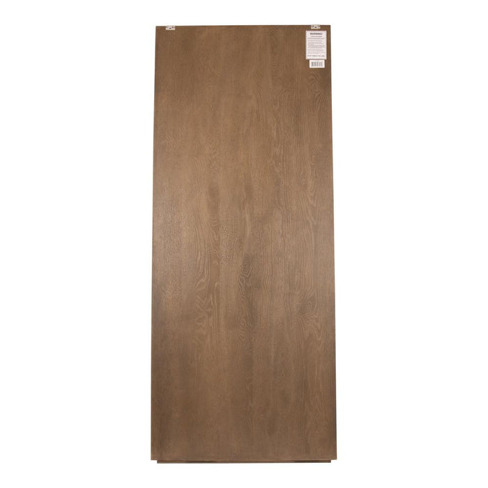 Kast Eiken Bruin 40x90 cm-Wanddecoratie-PTMD