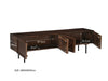 Kast Elan Mangohout Bruin 40x180x50 cm-TV-meubels-Livingfurn