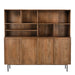 Kast Elan Mangohout Naturel hout 45x180x172 cm-Opbergkasten-Livingfurn