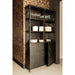 Kast Elina Zwart-Wanddecoratie-PTMD