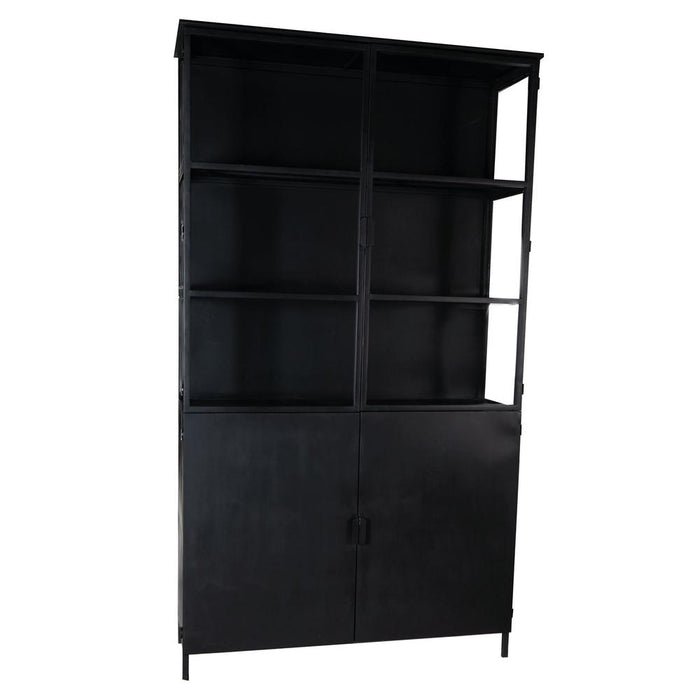 Kast Elina Zwart-Wanddecoratie-PTMD