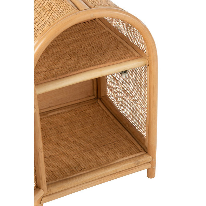 Lamp Naturel Multiplex S 34 cm-Tafellampen-J-Line