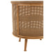 Lamp Bruin Fir hout Rond 59 cm-Tafellampen-J-Line