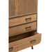 Lamp Naturel Fir hout 35 cm-Tafellampen-J-Line