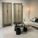 Kast Icons Marie Elise Grijs 45x95x220 cm-Opbergkasten-Livingfurn