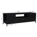 Kast Kala Mangohout Zwart 160x45x45 cm-TV-meubels-Livingfurn