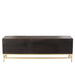 Lamp Bruin Messing 46 cm Closet Low-Tafellampen-J-Line