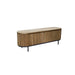 Kast Lausanne Teakhout Naturel hout 43x170x56 cm-TV-meubels-Livingfurn