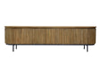 Kast Lausanne Teakhout Naturel hout 43x210x56 cm-TV-meubels-Livingfurn