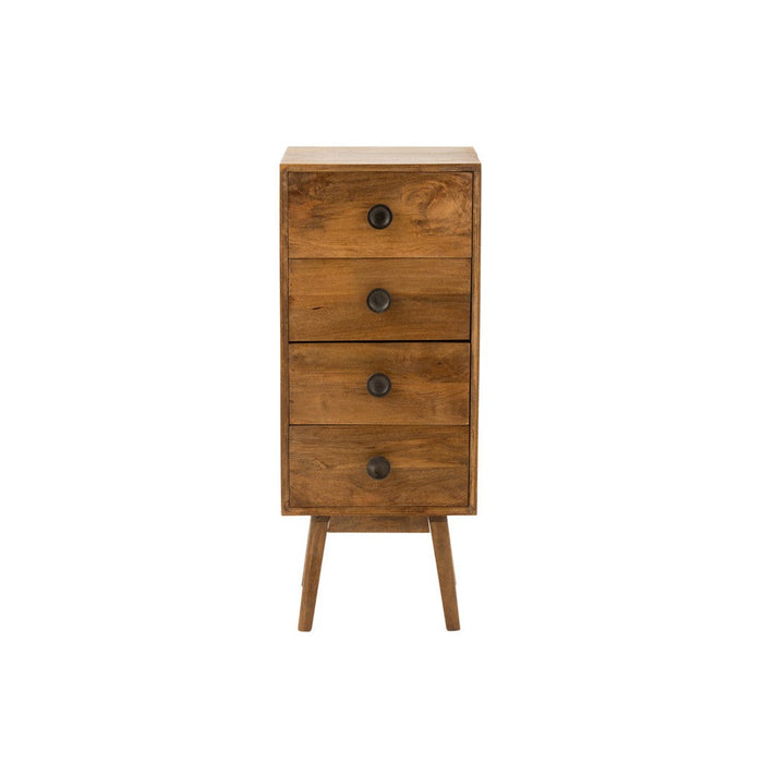 Lamp Bruin Mangohout hout 40 cm-Tafellampen-J-Line