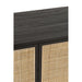 Lamp Zwart Meranti hout 45 cm-Tafellampen-J-Line
