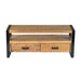 Kast Nairobi Mangohout Naturel hout 120x45x50 cm-TV-meubels-Livingfurn