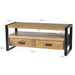 Kast Nairobi Mangohout Naturel hout 120x45x50 cm-TV-meubels-Livingfurn
