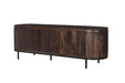 Kast Noor Mangohout Bruin 170x43 cm-Opbergkasten-Livingfurn