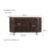 Kast Noor Mangohout Bruin 170x43x81 cm-Dressoirs-Livingfurn