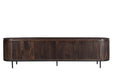 Kast Noor Mangohout Bruin 210x43x56 cm-TV-meubels-Livingfurn