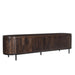 Kast Noor Mangohout Bruin 210x43x56 cm-TV-meubels-Livingfurn