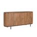 Kast Noor Mangohout Naturel hout 170x43x81 cm-Dressoirs-Livingfurn