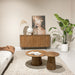 Kast Noor Mangohout Naturel hout 170x43x81 cm-Dressoirs-Livingfurn