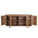 Kast Noor Mangohout Naturel hout 170x43x81 cm-Dressoirs-Livingfurn