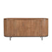 Kast Noor Mangohout Naturel hout 170x43x81 cm-Dressoirs-Livingfurn