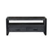 Kast Norris Mangohout Zwart 120x45x50 cm-TV-meubels-Livingfurn