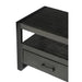 Kast Norris Mangohout Zwart 120x45x50 cm-TV-meubels-Livingfurn