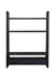 Kast Norris Mangohout Zwart 150x45x200 cm-TV-meubels-Livingfurn