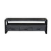 Kast Norris Mangohout Zwart 150x45x50 cm-TV-meubels-Livingfurn