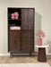 Kast Ravenstein Mangohout Bruin 170x40x90 cm-Opbergkasten-Livingfurn