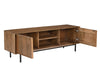 Kast Ravenstein Mangohout Naturel hout 40x50x150 cm-TV-meubels-Livingfurn
