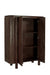 Kast Salano Mangohout Bruin 115x43x150 cm-Opbergkasten-Livingfurn