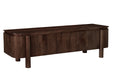 Kast Salano Mangohout Bruin 170x43x50 cm-TV-meubels-Livingfurn