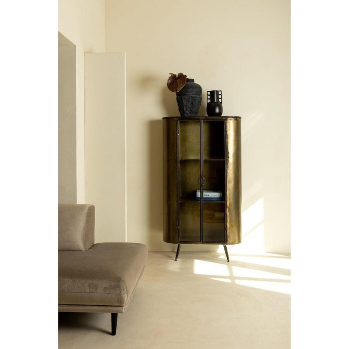 Kast Spacer Geel 38x91 cm-Wanddecoratie-PTMD