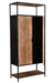 Kast Sturdy Mangohout Naturel hout 100x40x210 cm-Opbergkasten-Livingfurn
