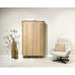 Kast Tobago Eikenhout fineer Naturel hout 115x43x180 cm-Opbergkasten-Livingfurn