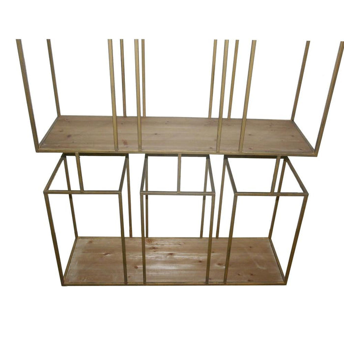 Kast Vakkenkast Beige-Opbergkasten-PTMD